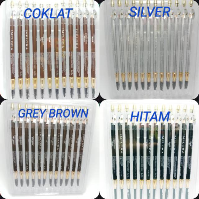 IMPLORA Eyebrow Celak Pensil Alis BPOM Original