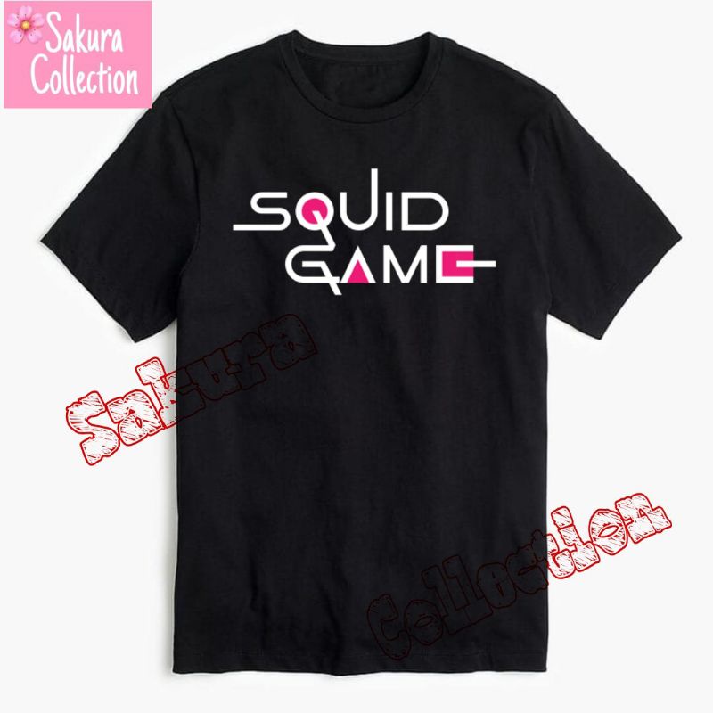 SC Kaos Baju Tshirt SQUIDGAME KPOP KOREA Laki laki dan perempuan