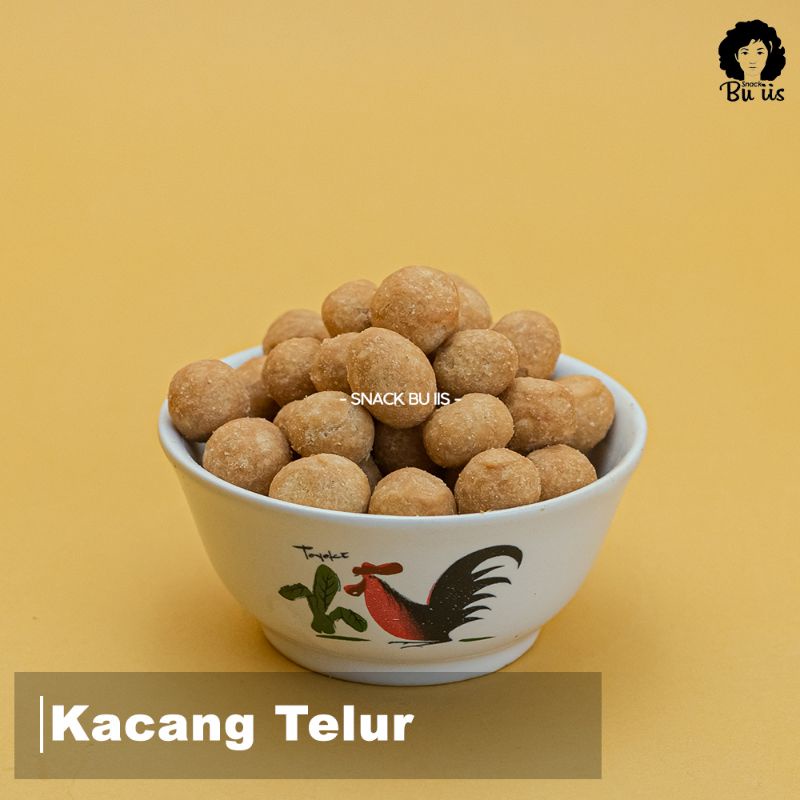 

250gram Kacang Telur/Telor Original Snack Bu iis Cemilan Sukabumi