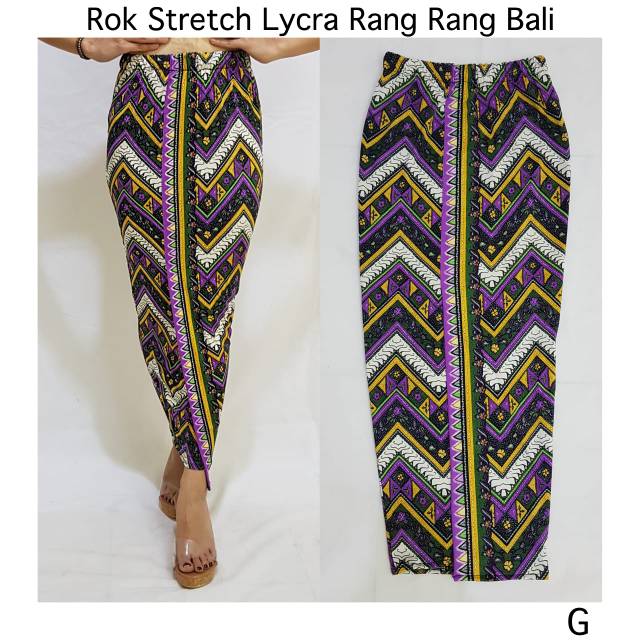 Rok Stretch Lycra Rang-Rang Bali