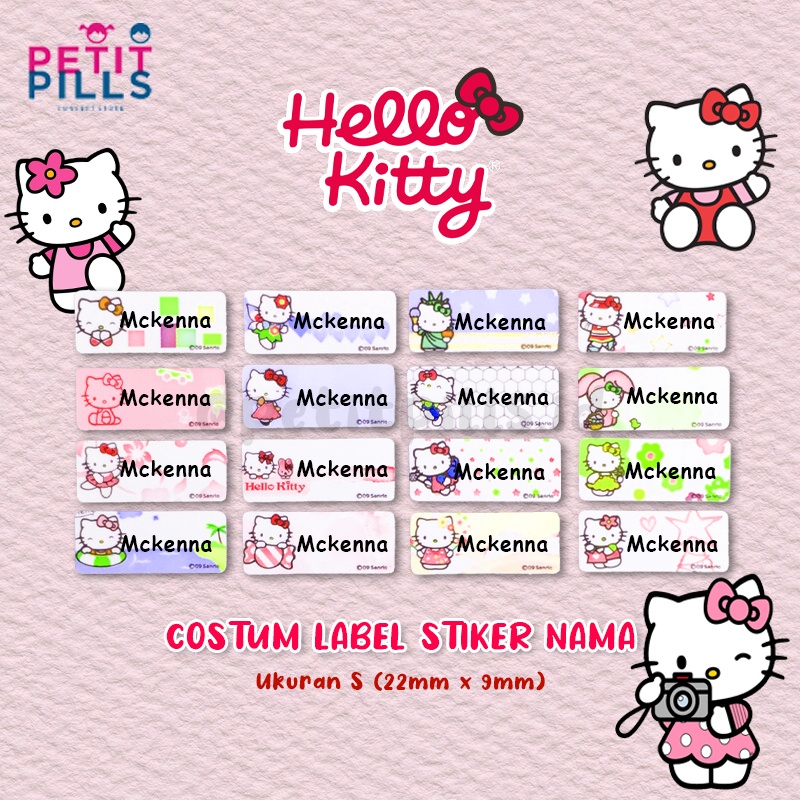 

Cetak Label Sticker Nama Waterproof S Girl