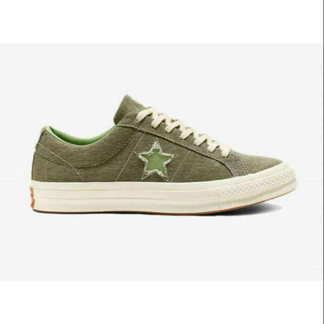 Converse one star field surplus l peat moss green