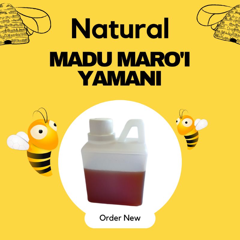 

Madu Maro'i/Madu Yamani/Madu Murni Asli Premium Grade