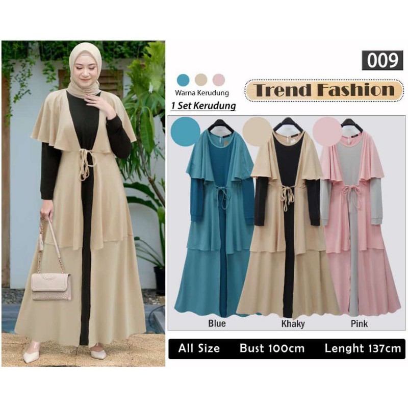 Gamis Set Jilbab Hijab by Epic Extu Hijab