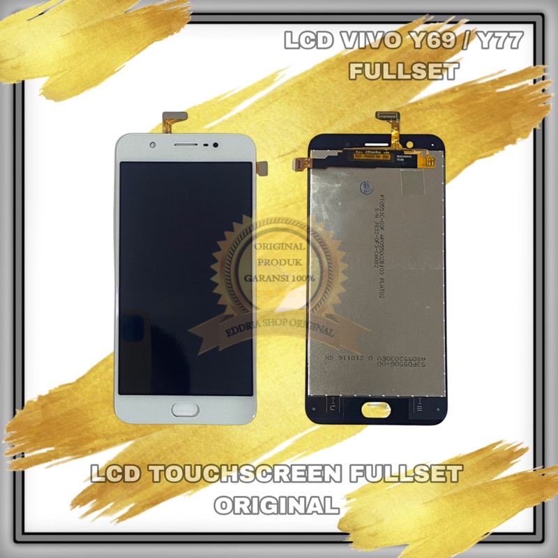 Lcd Touchscreen Vivo Y69 / Y77 Original New Fullset