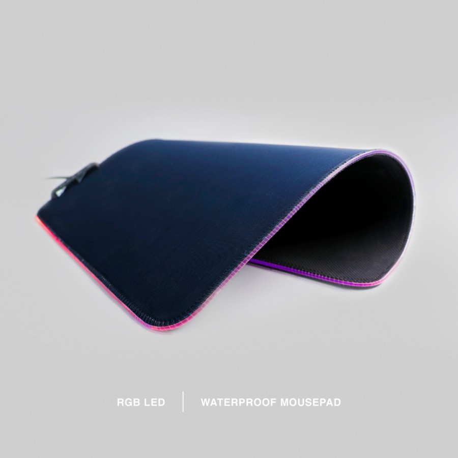 Rexus Daxa Cordura Fabric RGB Gaming Mousepad