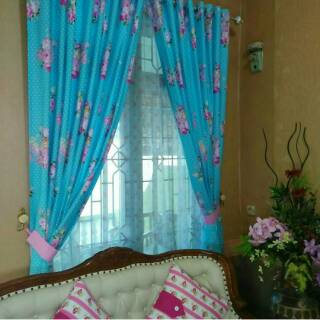 Gorden tirai horden ring shabby Shopee Indonesia Gorden tirai horden ring shabby Shopee Indonesia