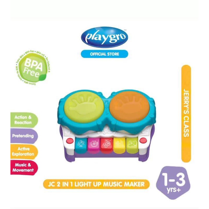 Playgro 2in1 LightUp Music Mkr 112860