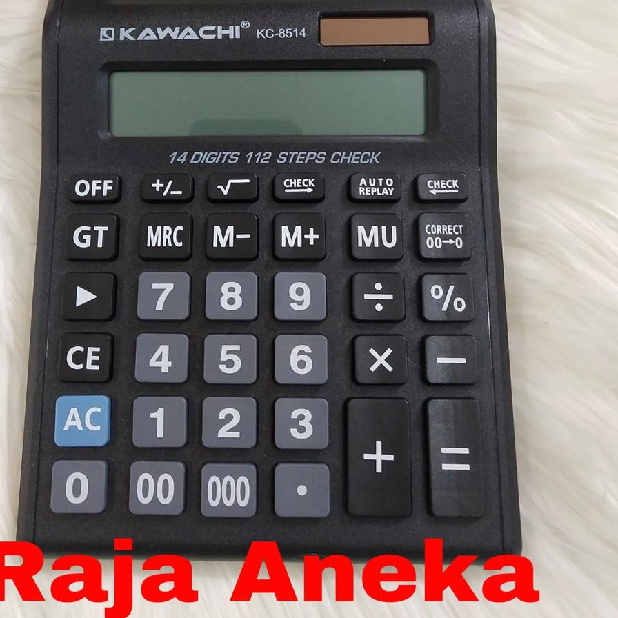 

Model baru - KALKULATOR KAWACHI KC 8514 - KALKULATOR 2 LAYAR - 14 DIGIT - DUAL LCD ✔
