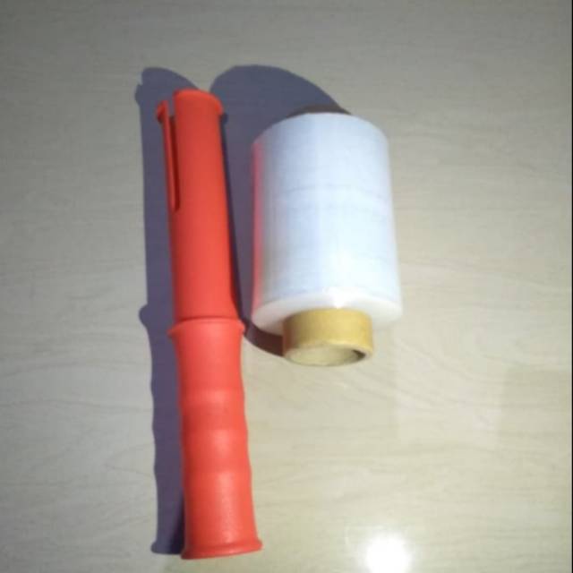 Jual Handy wrap dispenser / handle gagang stretch film 10cm Alat Packing Packing Plastik
