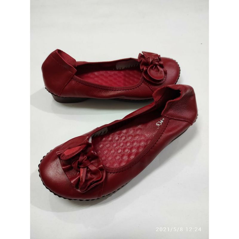 SEPATU WANITA CLARKS KD882 BOW FLATSHOES WOMEN