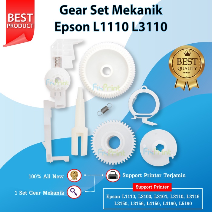Gear Set Mekanik Epson L1210 L3210 Spur Gir Printer L3210 L3116 L3156