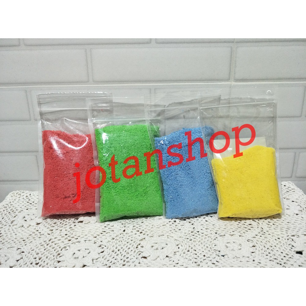 PASIR SILIKA SILICA WARNA WARNI AQUARIUM AQUASCAPE  500gr 500 gram