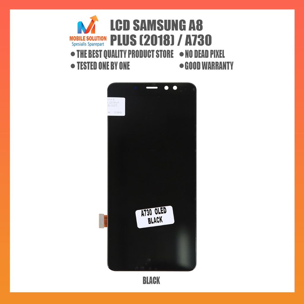 Grosir LCD Samsung A8 Plus A730 Fullset Touchscreen OLED 100% Garansi 1 Bulan + Packing / Bubble