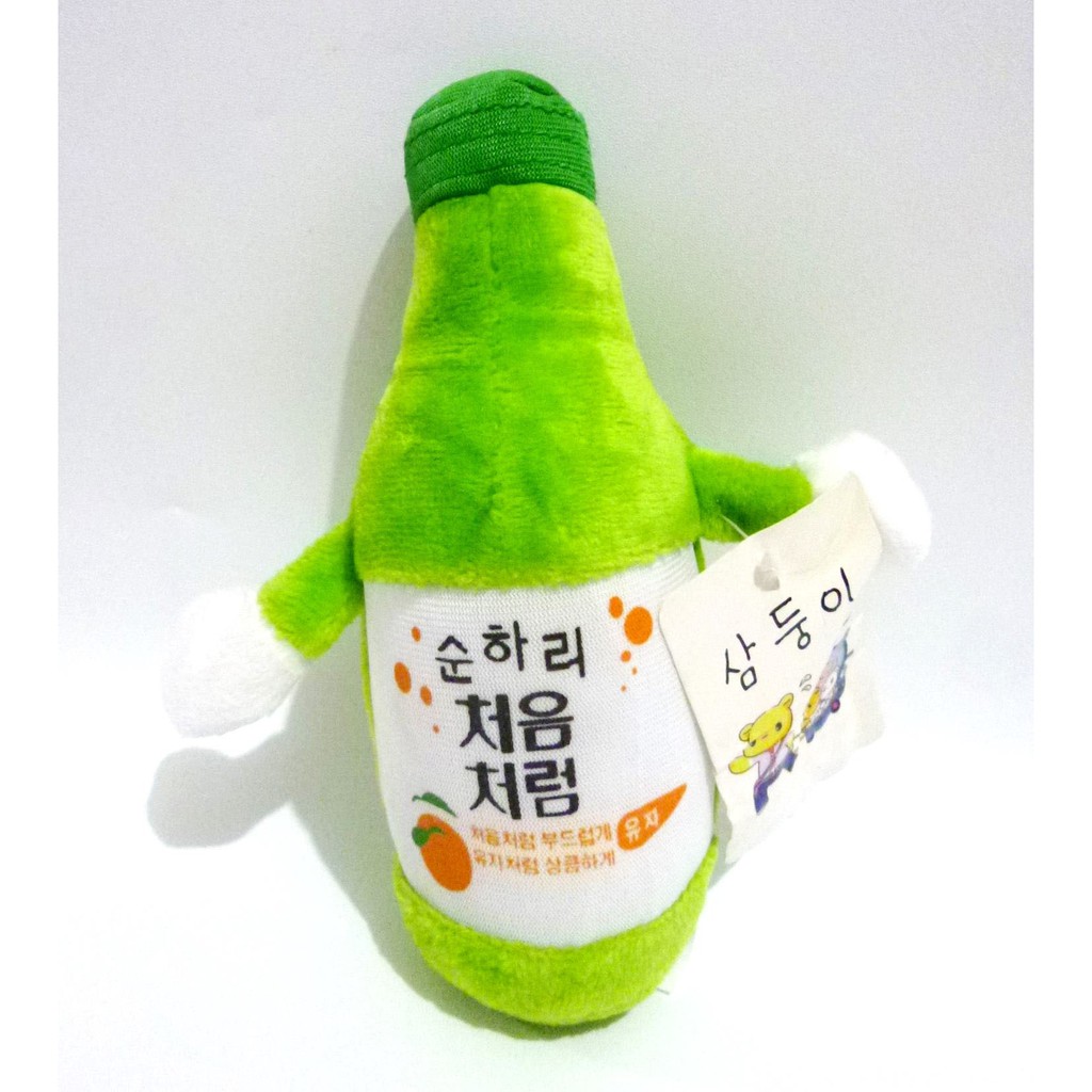 Gantungan Boneka Soju Original Korea Plush Doll