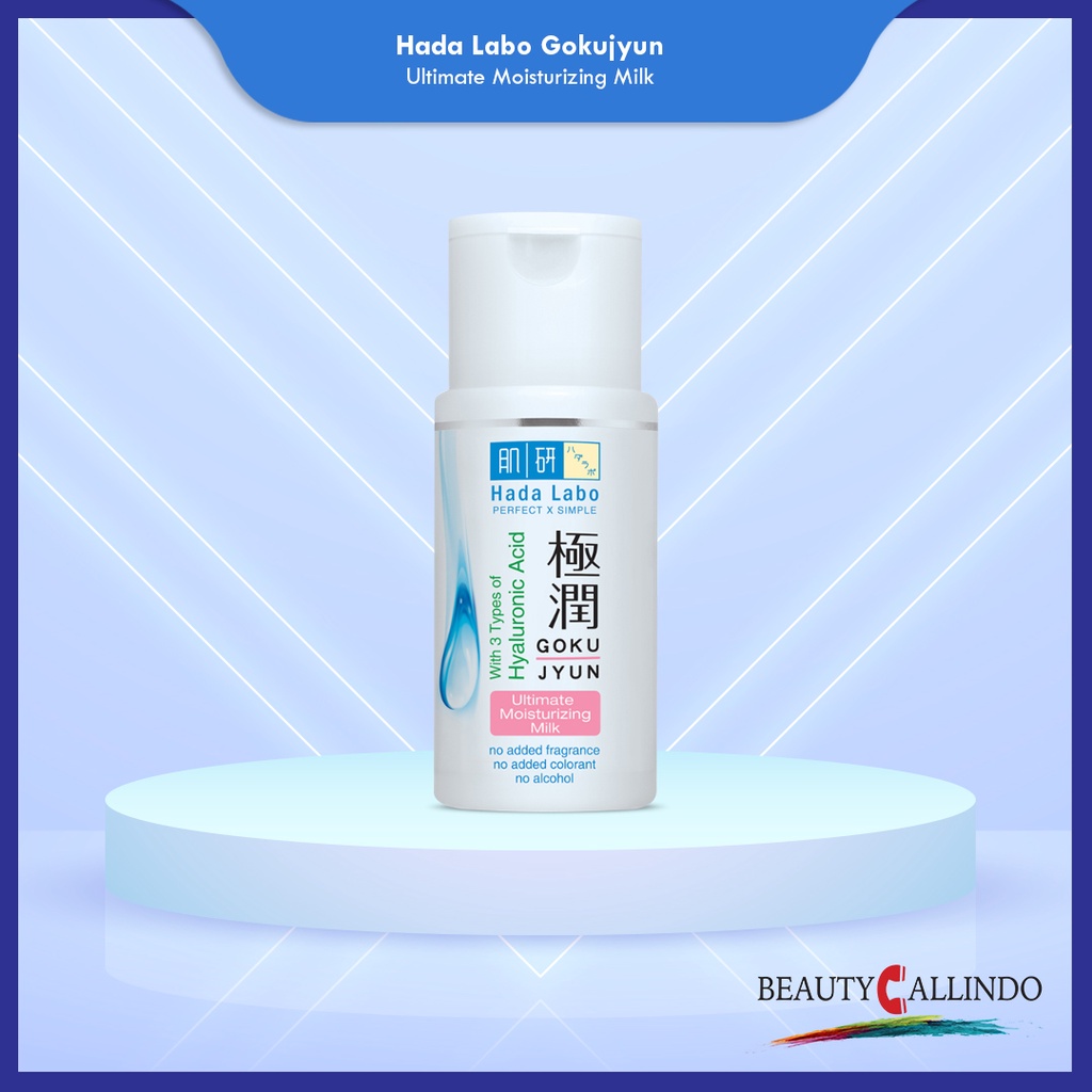 Hada Labo Gokujyun Ultimate Moisturizing Milk 100ml