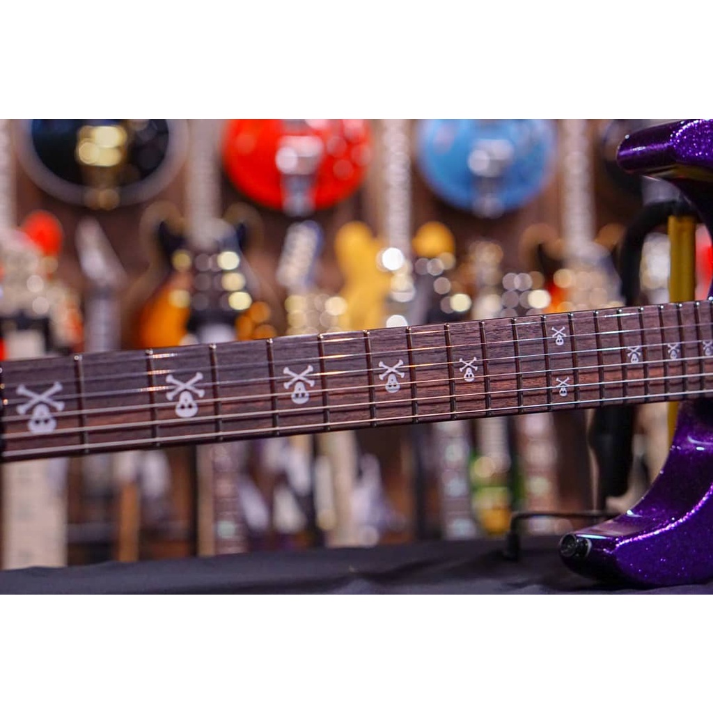 ESP kirk hammett purple sparkle