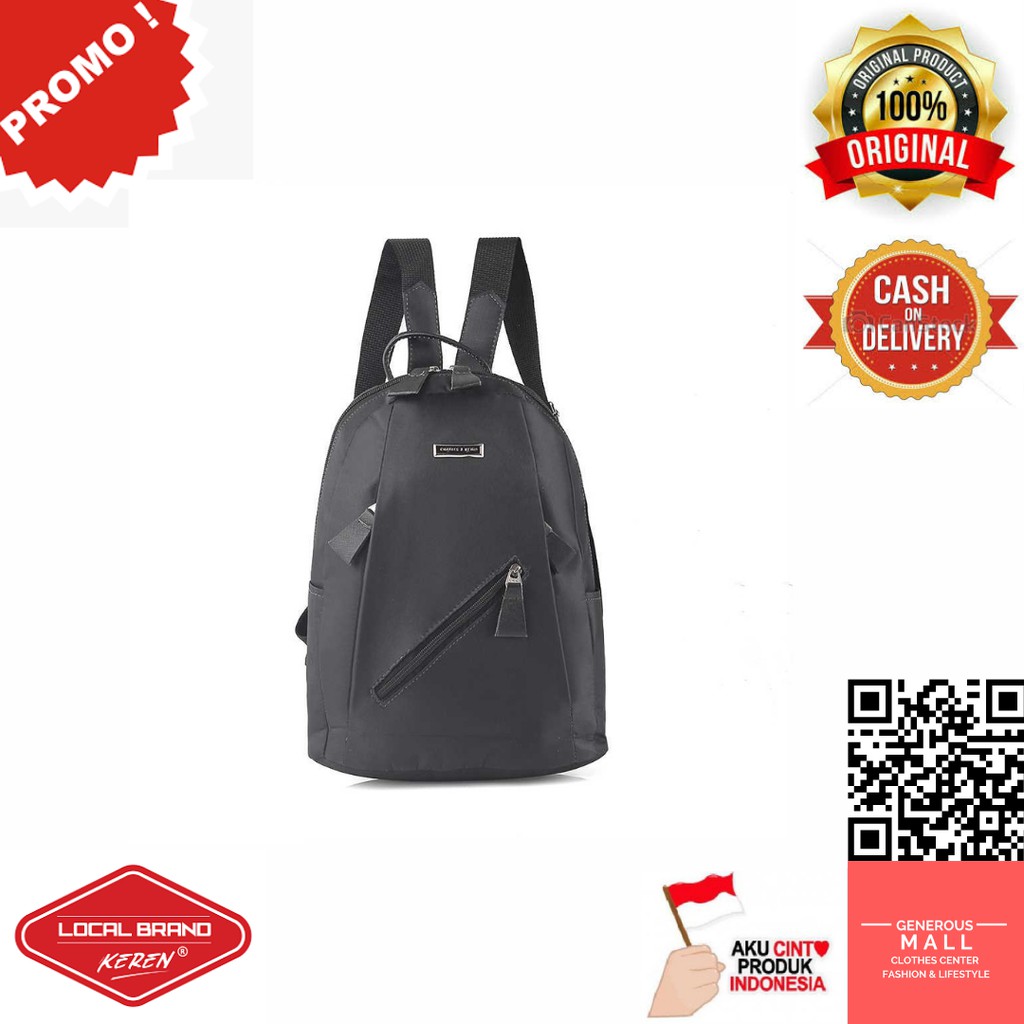 Tas Punggung/Backpack Wanita LP 800 Brand Lokal Original Murah