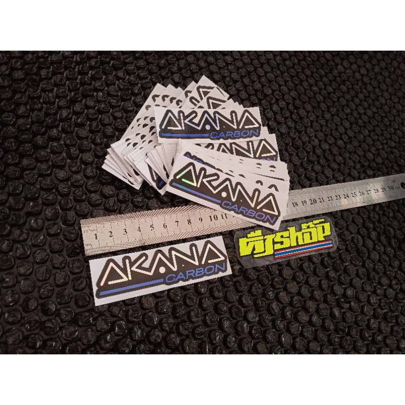 

sticker akana karbon stiker akana princut glow new