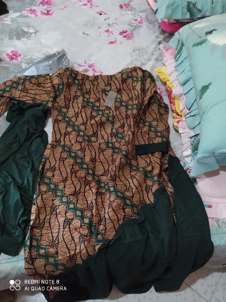 Gamis Batik Motif Terbaru  Batik Pekalongan