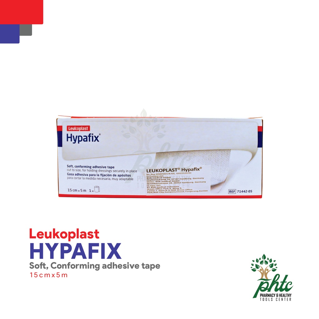 LEUKOPLAST Hypafix Plaster Non-Woven l Perekat Luka Hypafix