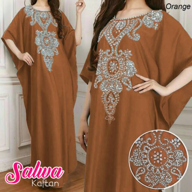 Kaftan salwa payet ld 140 pjg 138 , bahan valvet