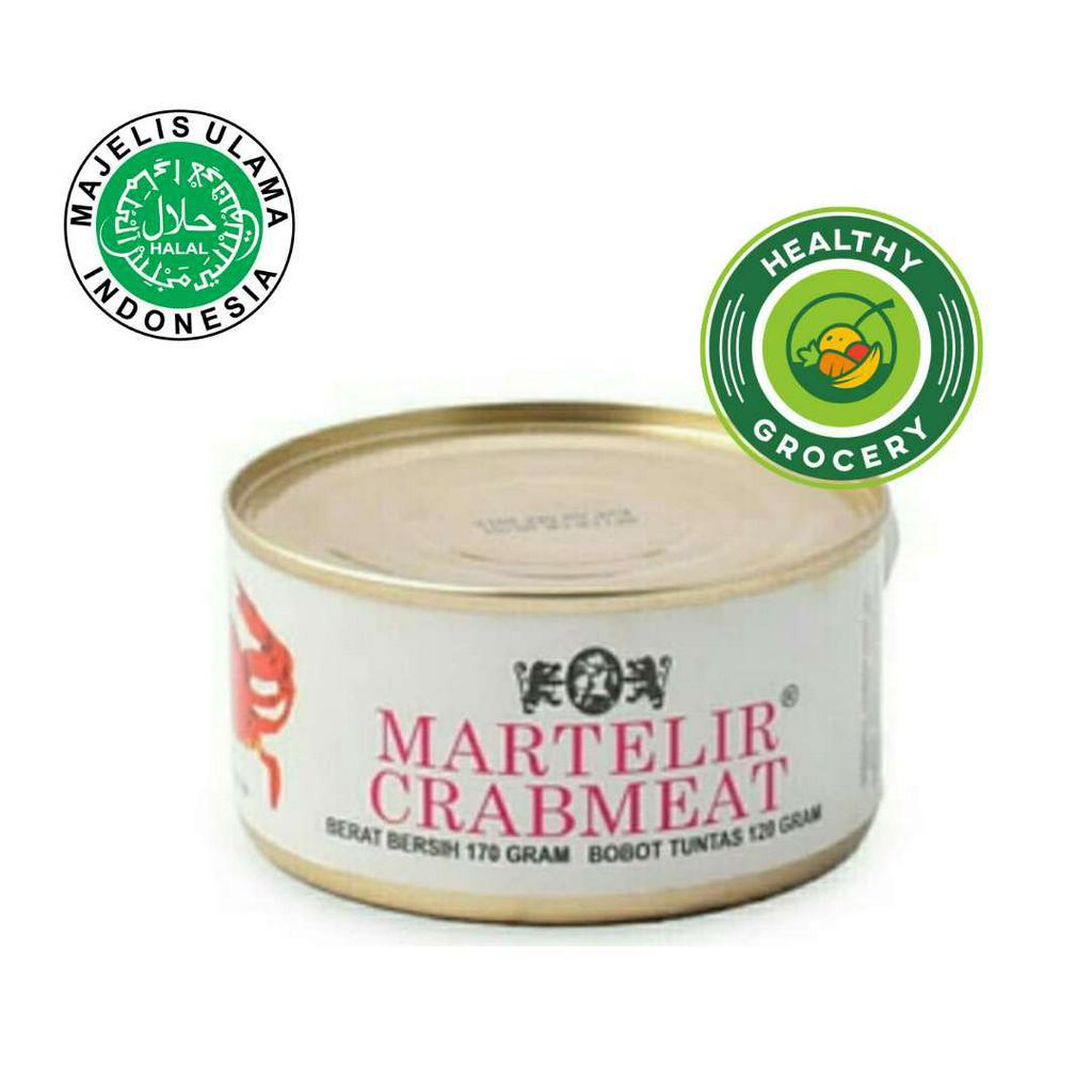 

Martelir Crabmeat 170gr Daging Rajungan