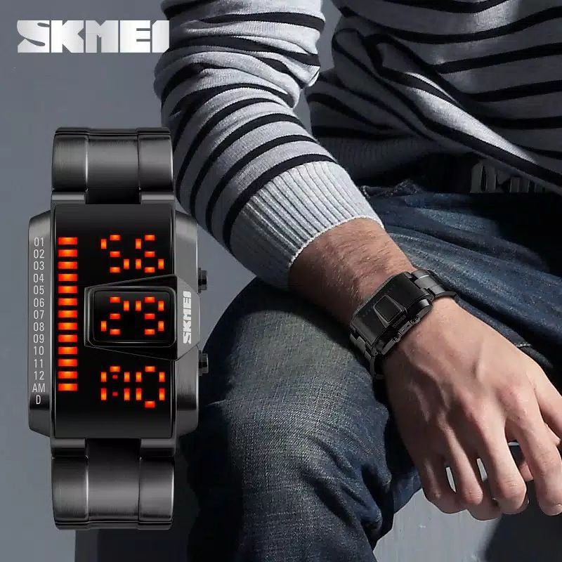 Jam skmei 1179 original led watch bergaransi free paper box