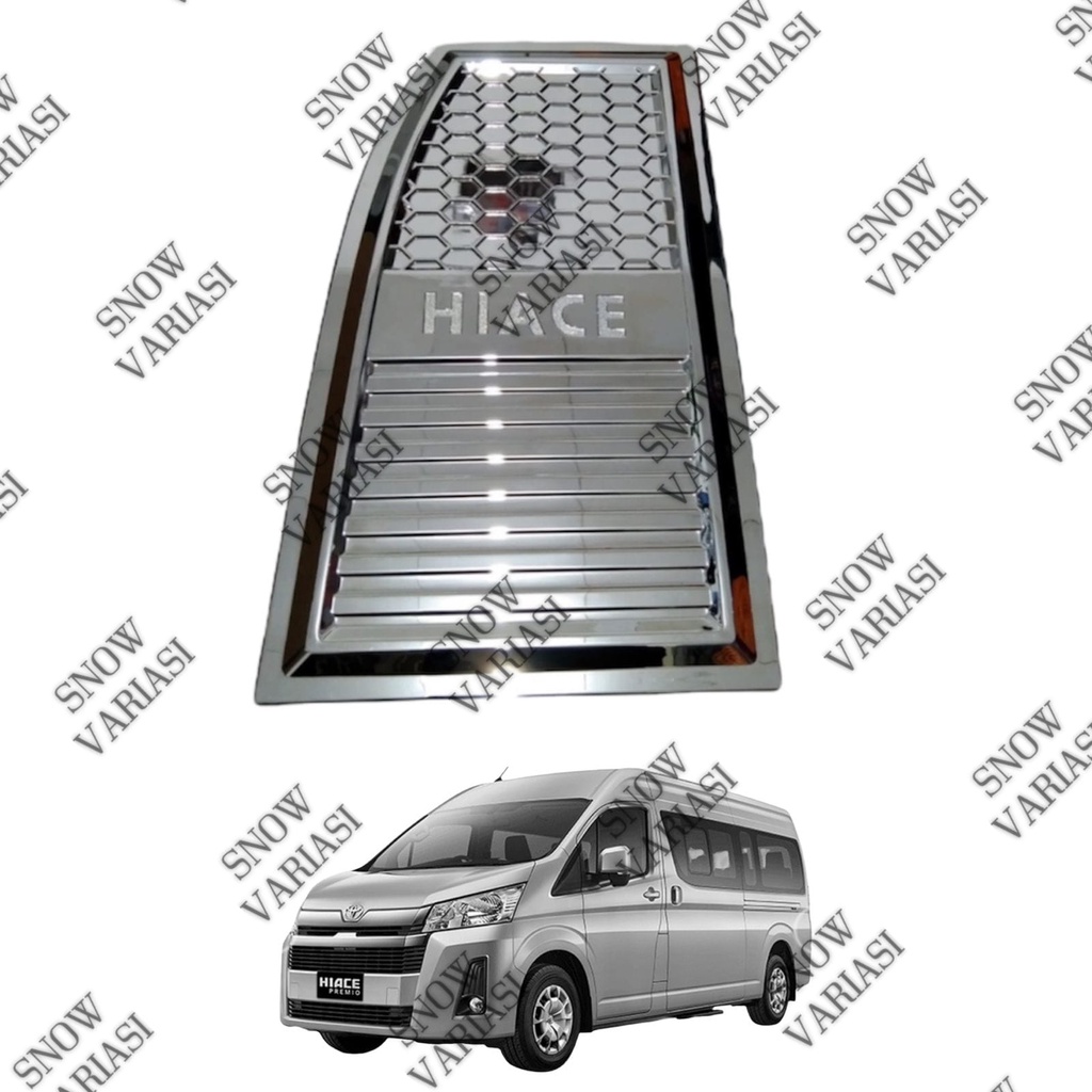 Tank cover tutup tanki bensin hiace 2020 chrome jsl