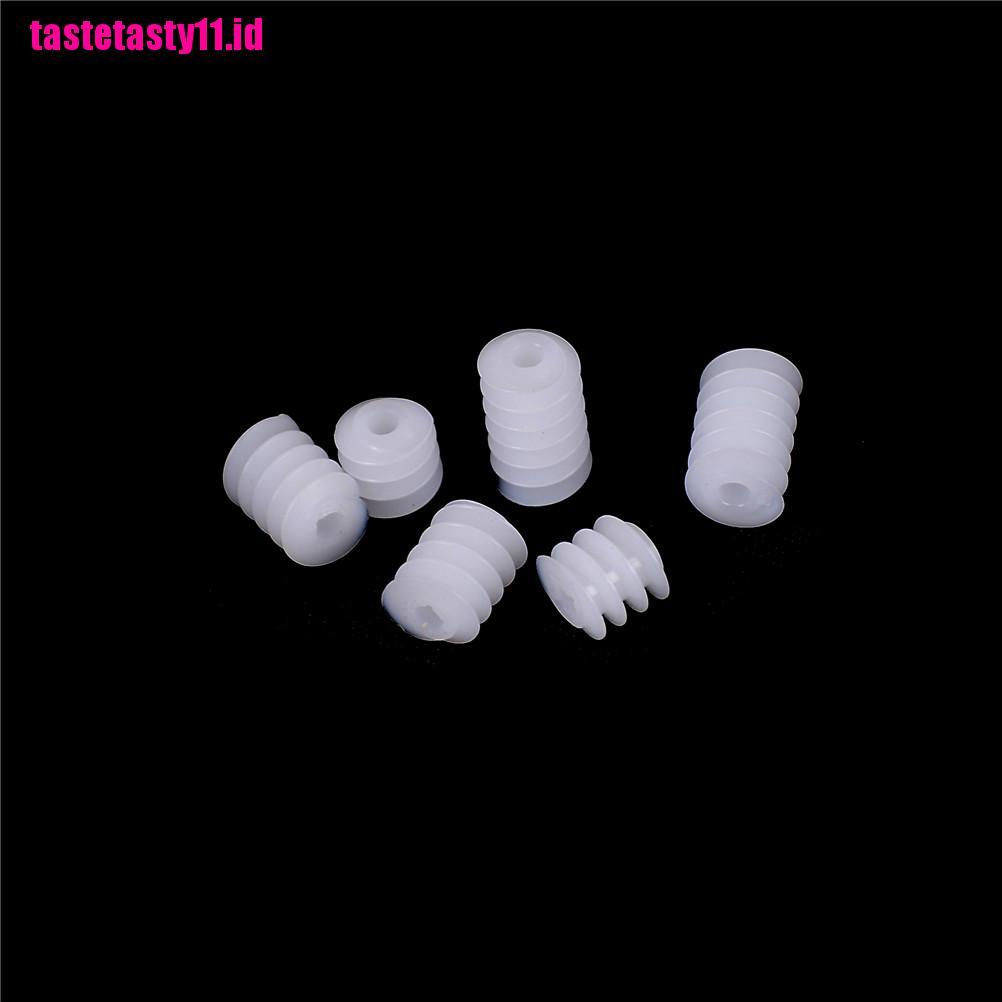 10 Pcs Mainan Roda Gigi Aperture Bahan Plastik Ukuran 6x8mm 2mm