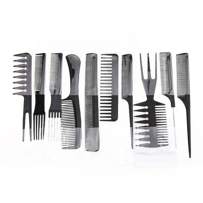 sisir set hair styling untuk salon dan babershop sisir rambut salon