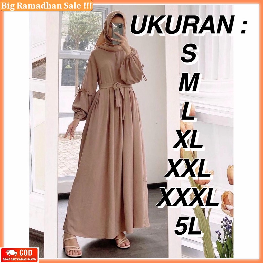 Caleli Maxi Dress Ori Shr Gamis Wanita Terbaru 2022 Siap Kirim Xc Syari Duvenci Gamis Terbaru Syari 