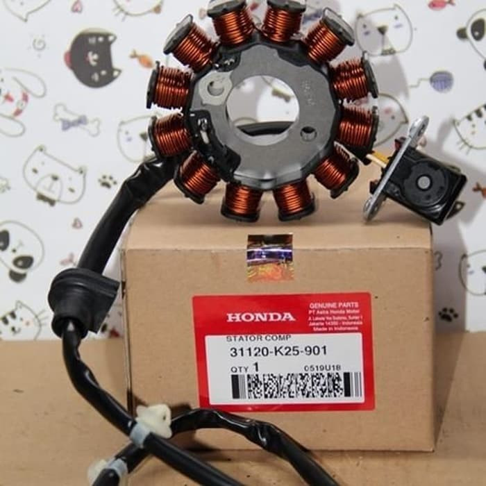 (100% Ori ) Spull Beat FI Stater Kasar (PULSER LURUS) (31120-K25-901) Elegan