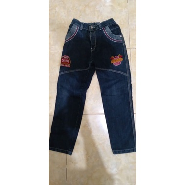 Celana jeans uk 10 tahun second 2x pakai