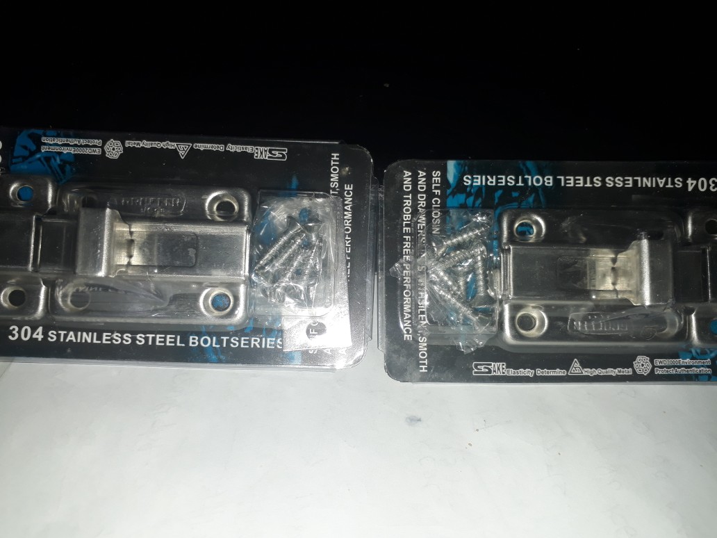 Grendel Kotak Pintu Kamar Mandi Bolt Ss Stainless Steel 304 B