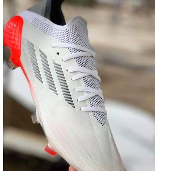 LANGSUNG KIRIM.. Sepatu Bola Adidas X Speedflow .1 White Black Red FG