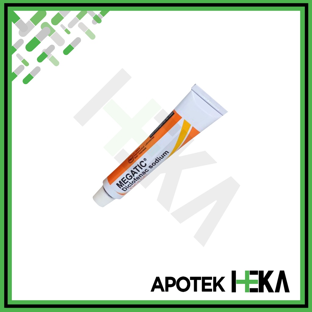 Megatic Emulgel Tube 20 g - Gel Pereda Nyeri (SEMARANG)