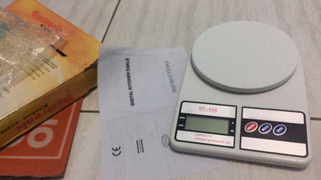 Timbangan Dapur Digital Sf-400 Electronic Kitchen Scale