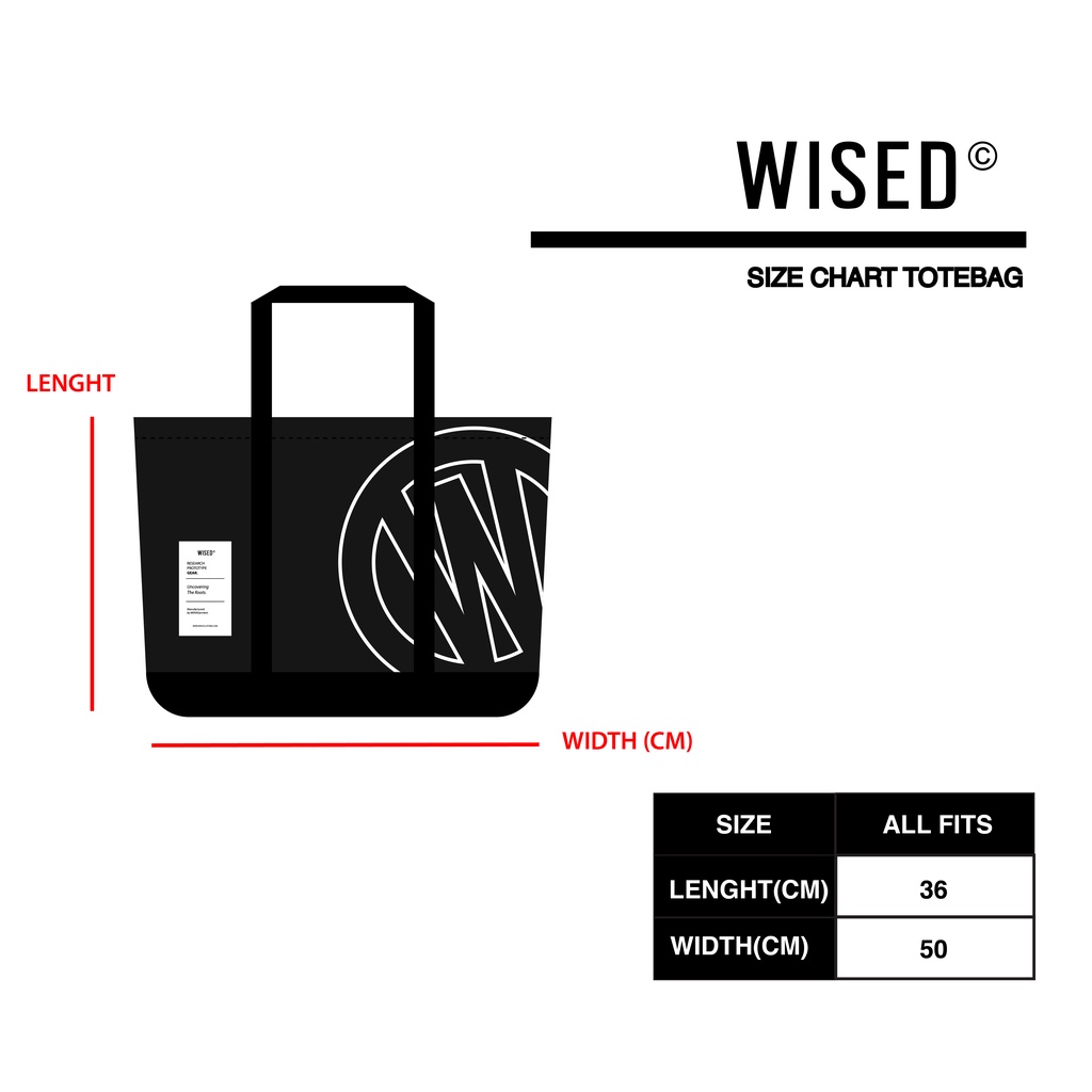 WISED | ROOTS | TOTEBAG