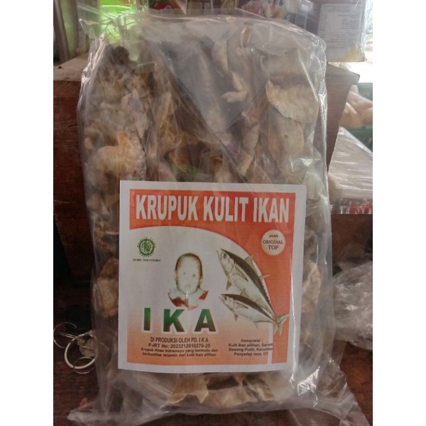 

Kerupuk kulit ikan