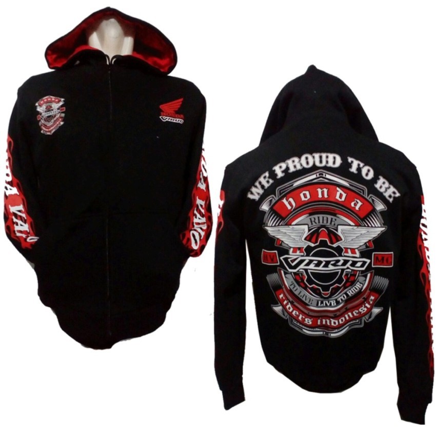 COD Sweater Honda VARIO Jacket Vario Hoodie Vario Sweater Hoodie Honda Vario Jacket HONDA VARIO