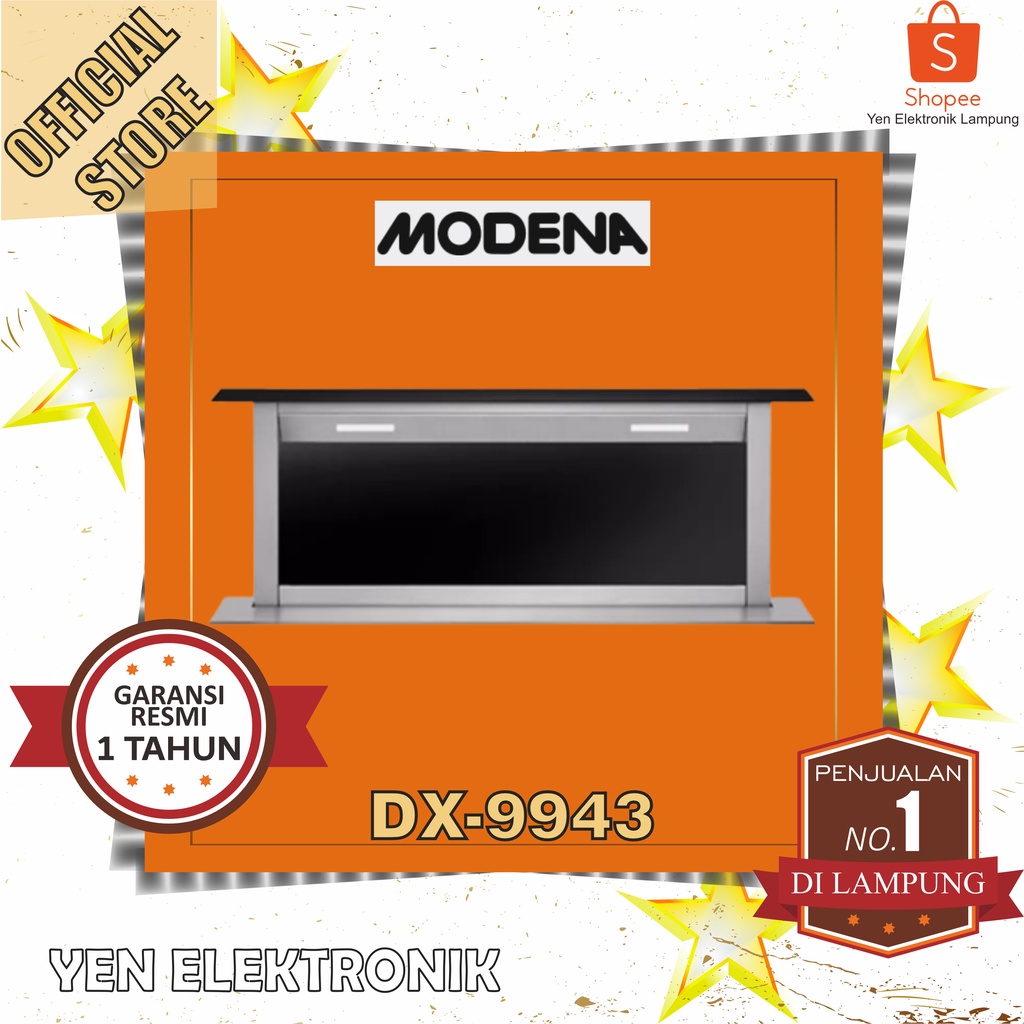 AVANZARE - DX 9943 | Down Draft Cooker Hood MODENA (Downdraft) Garansi Resmi MODENA 1 Tahun