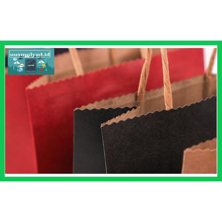 

Gt7Fher- Paper Bag Warna Kantong Karton Polos, Kantong Kotak Souvenir Kayo F68Fgio-