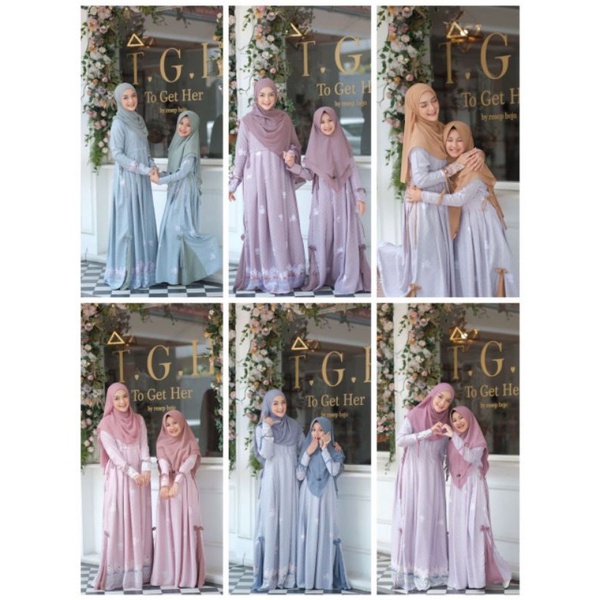 Open PO Couple Moms n Kids Soraya Dress by Dienna