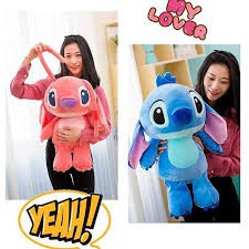 Boneka Stitch Lilo Import