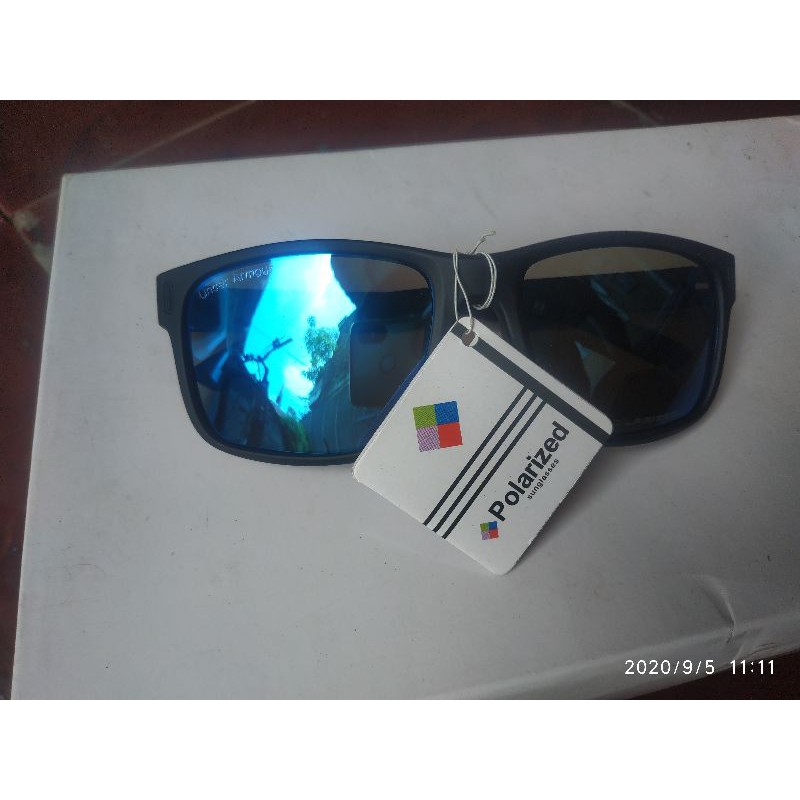 kacamata pria polarized lensa warna