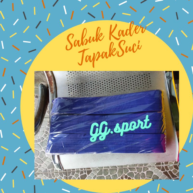 SABUK KADER BIRU TAPAK SUCI