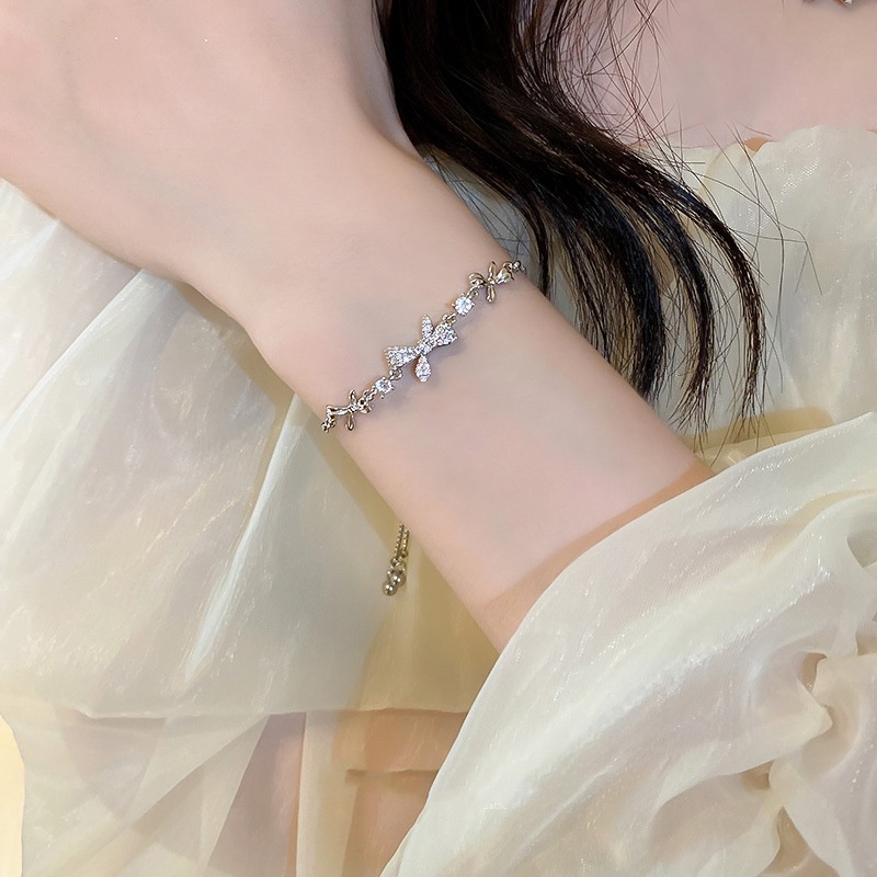 Gelang Kristal Handmade Adjustable Untuk Wanita