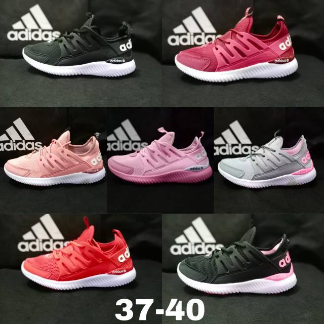 Sepatu adidas alpabonce sneakers wanita sepatu senam