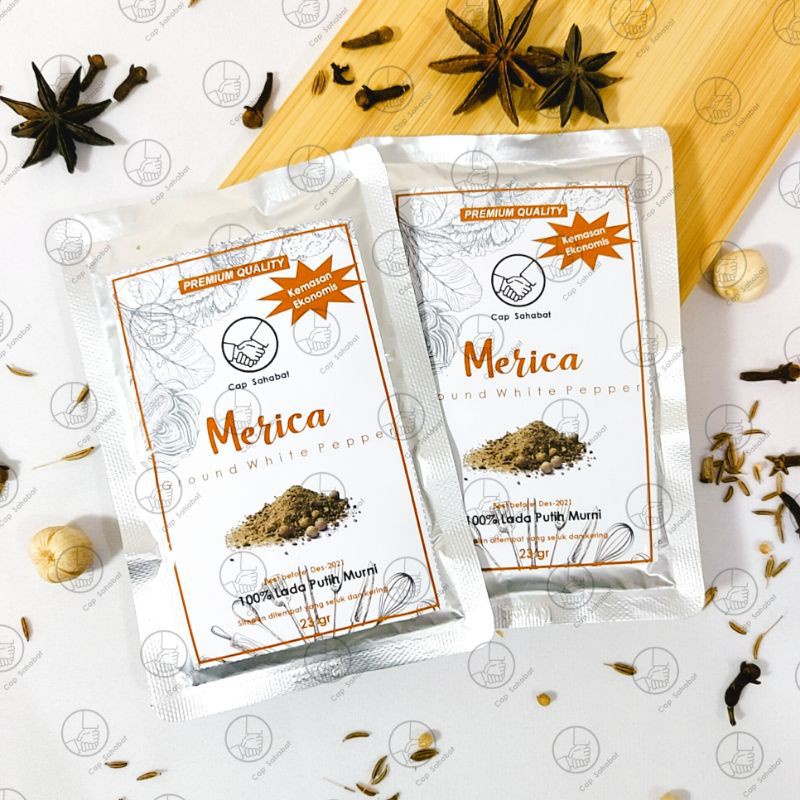 

Merica / Ground White Pepper / Rempah / JSR 100% PREMIUM